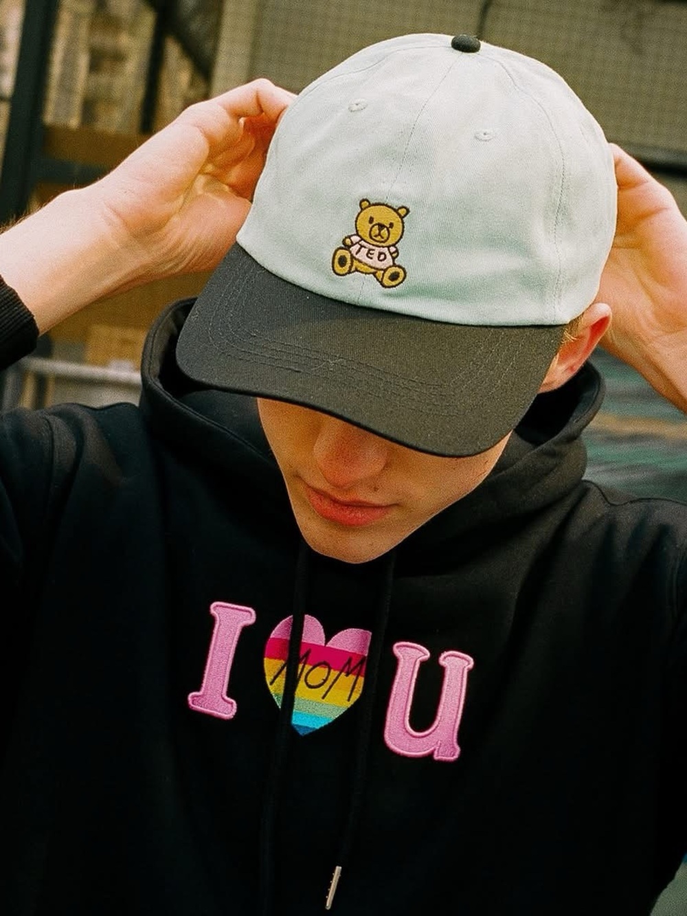 Rare! Teddy Fresh Mint Green Baseball Dad Hat Ted Cap logo Mother's Day 2019